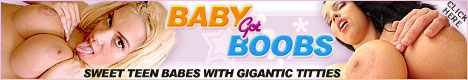 Baby got boobs banner