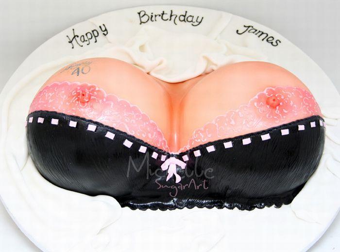 Cakes shaped like boobs.