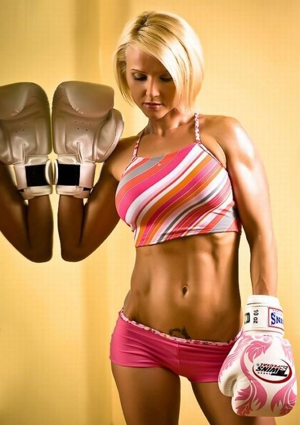 Female boxers are hot.