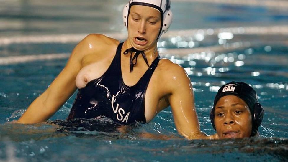 Water polo boobies from the olympics. 