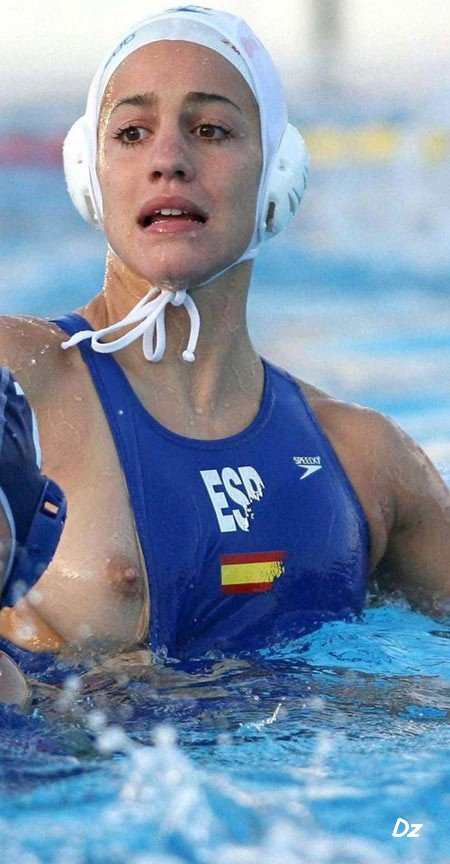 Water polo boobies from the olympics.